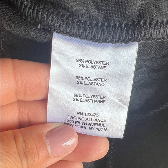 Jones New York Black Textured Cowl Neck Sweater - Picture 6 of 6